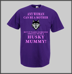 Husky Mummy T Shirt